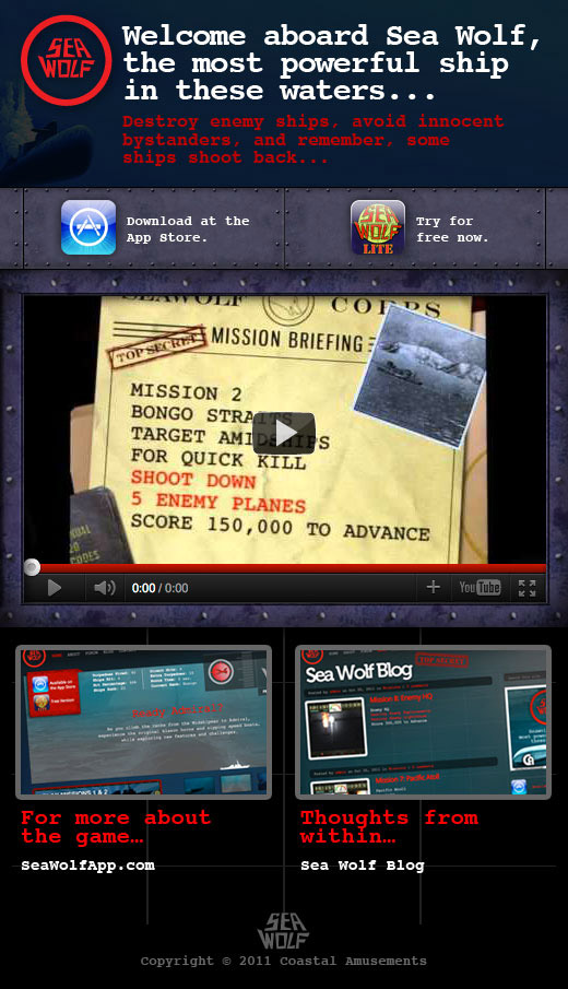 Sea Wolf Facebook Page