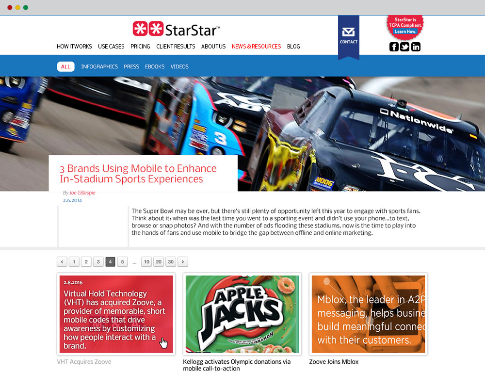 StarStar News and Resources Hero