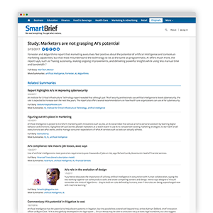 Press: Smart Brief