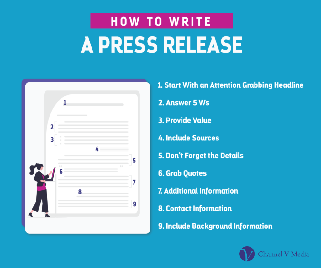 How to write a press release