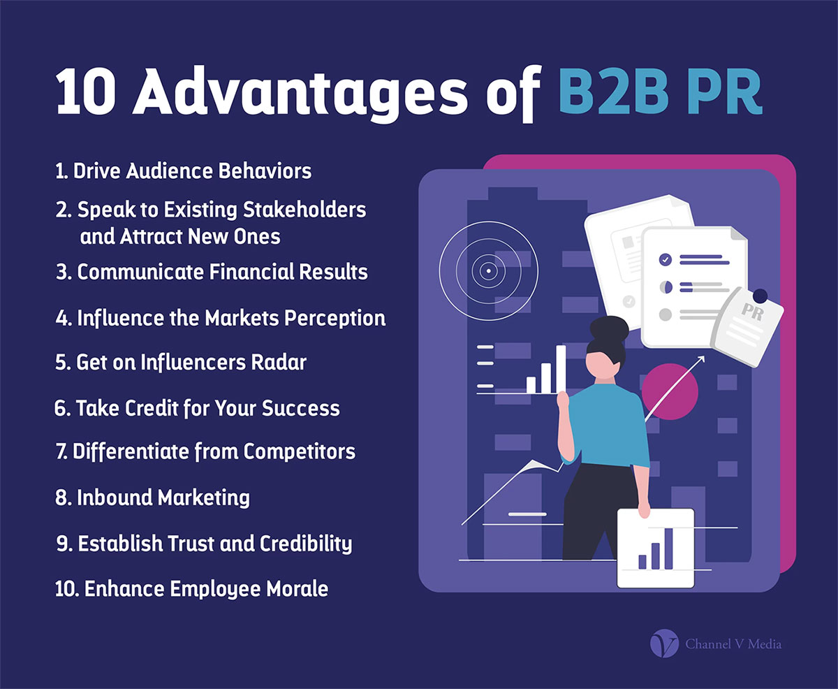 10 Advantages Of B2B PR - Channel V Media