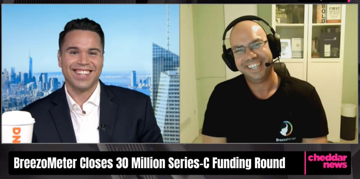 BreezoMeter Closes $30 Million Funding Round